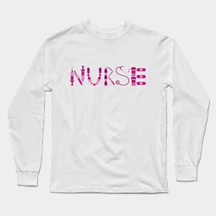 Nurse (Pink) Long Sleeve T-Shirt